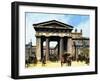 The Classical Portico of the Old Euston Station-Harry Green-Framed Premium Giclee Print