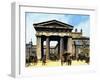 The Classical Portico of the Old Euston Station-Harry Green-Framed Premium Giclee Print