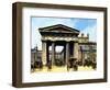 The Classical Portico of the Old Euston Station-Harry Green-Framed Giclee Print