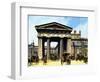 The Classical Portico of the Old Euston Station-Harry Green-Framed Giclee Print