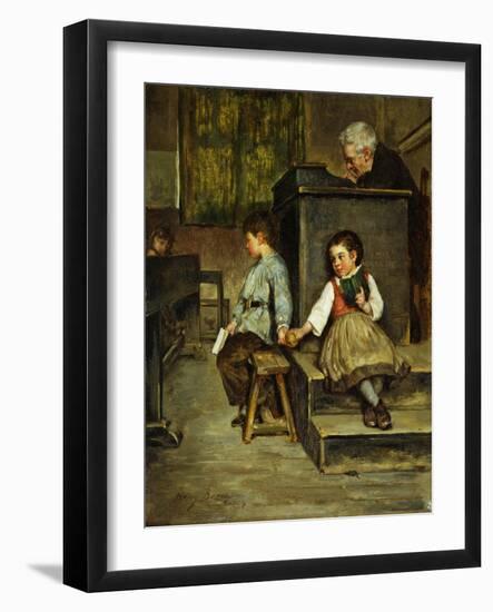 The Classroom-Henry Bacon-Framed Giclee Print