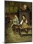 The Classroom-Henry Bacon-Mounted Premium Giclee Print