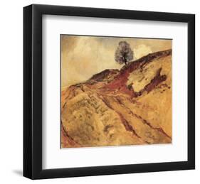 The Clay Path-Eugen Bracht-Framed Art Print