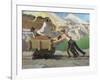 The Clay Pit, 1923-Harold Harvey-Framed Giclee Print