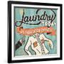 The Cleaners I-Pela Design-Framed Art Print