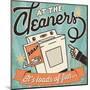 The Cleaners II-Pela Design-Mounted Art Print
