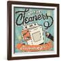 The Cleaners II-Pela Design-Framed Art Print