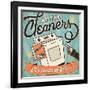 The Cleaners II-Pela Design-Framed Art Print