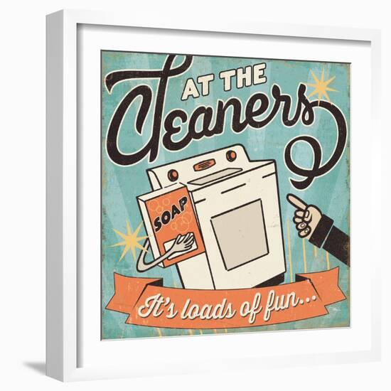 The Cleaners II-Pela Design-Framed Premium Giclee Print