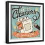The Cleaners II-Pela Design-Framed Art Print