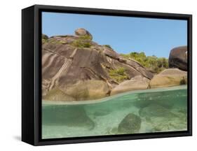 The clear water and rocks of Ko Miang island.-Sergio Pitamitz-Framed Stretched Canvas