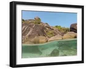 The clear water and rocks of Ko Miang island.-Sergio Pitamitz-Framed Premium Photographic Print