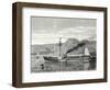 The 'Clermont' Robert Fulton's First Steamboat Sailing on the Hudson River in New York at Albany-Robert Fulton-Framed Giclee Print