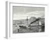 The 'Clermont' Robert Fulton's First Steamboat Sailing on the Hudson River in New York at Albany-Robert Fulton-Framed Giclee Print