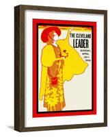 The Cleveland Leader, Sunday April 26Th, 1896.-null-Framed Art Print