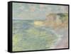 The Cliff Above, 1885-Claude Monet-Framed Stretched Canvas