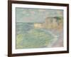 The Cliff Above, 1885-Claude Monet-Framed Giclee Print