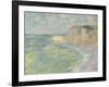 The Cliff Above, 1885-Claude Monet-Framed Giclee Print