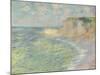 The Cliff Above, 1885-Claude Monet-Mounted Giclee Print