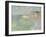 The Cliff Above, 1885-Claude Monet-Framed Giclee Print