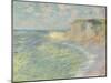 The Cliff Above, 1885-Claude Monet-Mounted Giclee Print