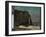 The Cliff at Étretat, after 1872 (Oil on Fabric)-Gustave Courbet-Framed Giclee Print