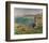 The Cliff at Varengeville, c.1882-Claude Monet-Framed Art Print