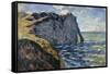 The Cliff of Aval, Etretat, 1885-Claude Monet-Framed Stretched Canvas