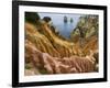 The cliffs and sea stacks of Ponta da Piedade, Algarve, Portugal.-Martin Zwick-Framed Photographic Print