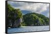 The Cliffs around Puerto Princessa Underground River, Palawan, Philippines-Michael Runkel-Framed Stretched Canvas