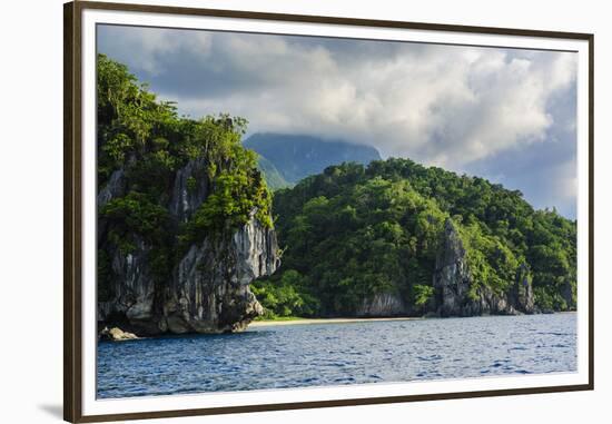 The Cliffs around Puerto Princessa Underground River, Palawan, Philippines-Michael Runkel-Framed Premium Photographic Print