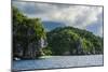 The Cliffs around Puerto Princessa Underground River, Palawan, Philippines-Michael Runkel-Mounted Photographic Print