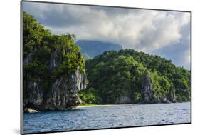 The Cliffs around Puerto Princessa Underground River, Palawan, Philippines-Michael Runkel-Mounted Photographic Print