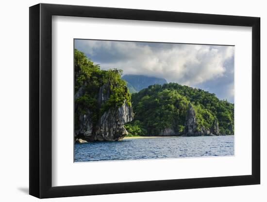 The Cliffs around Puerto Princessa Underground River, Palawan, Philippines-Michael Runkel-Framed Photographic Print
