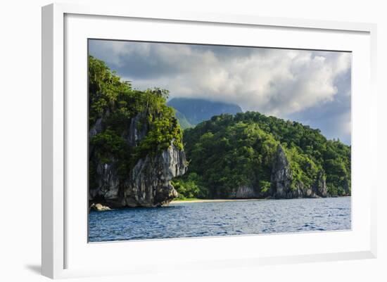 The Cliffs around Puerto Princessa Underground River, Palawan, Philippines-Michael Runkel-Framed Photographic Print