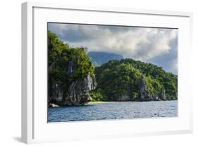 The Cliffs around Puerto Princessa Underground River, Palawan, Philippines-Michael Runkel-Framed Photographic Print