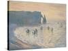 The Cliffs at Etretat, 1886-Claude Monet-Stretched Canvas