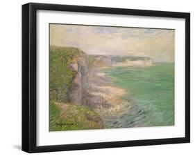 The Cliffs at Fecamp, C.1920-Gustave Loiseau-Framed Giclee Print