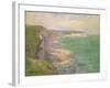 The Cliffs at Fecamp, C.1920-Gustave Loiseau-Framed Giclee Print