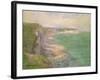 The Cliffs at Fecamp, C.1920-Gustave Loiseau-Framed Giclee Print