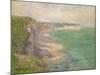 The Cliffs at Fecamp, C.1920-Gustave Loiseau-Mounted Giclee Print