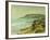 The Cliffs at Saint Adresse; La Falaise De Saint Adresse, 1873-Claude Monet-Framed Giclee Print