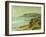 The Cliffs at Saint Adresse; La Falaise De Saint Adresse, 1873-Claude Monet-Framed Giclee Print