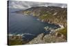 The cliffs at Slieve League, near Killybegs, County Donegal, Ulster, Republic of Ireland, Europe-Nigel Hicks-Stretched Canvas