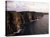 The Cliffs of Moher, County Clare, Munster, Eire (Republic of Ireland)-Roy Rainford-Stretched Canvas