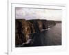 The Cliffs of Moher, County Clare, Munster, Eire (Republic of Ireland)-Roy Rainford-Framed Photographic Print