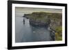 The Cliffs of Moher, near Lahinch, County Clare, Munster, Republic of Ireland, Europe-Nigel Hicks-Framed Photographic Print