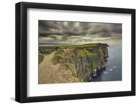 The Cliffs of Moher, near Lahinch, County Clare, Munster, Republic of Ireland, Europe-Nigel Hicks-Framed Photographic Print