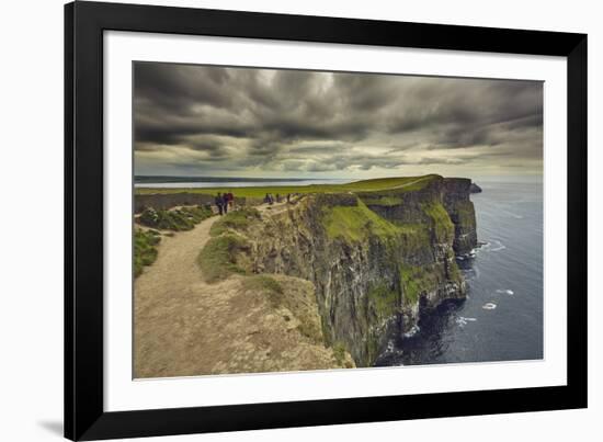 The Cliffs of Moher, near Lahinch, County Clare, Munster, Republic of Ireland, Europe-Nigel Hicks-Framed Photographic Print