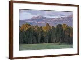 The Cliffs of the Grampians National Park at Sunset, Victoria, Australia, Pacific-Michael Runkel-Framed Photographic Print